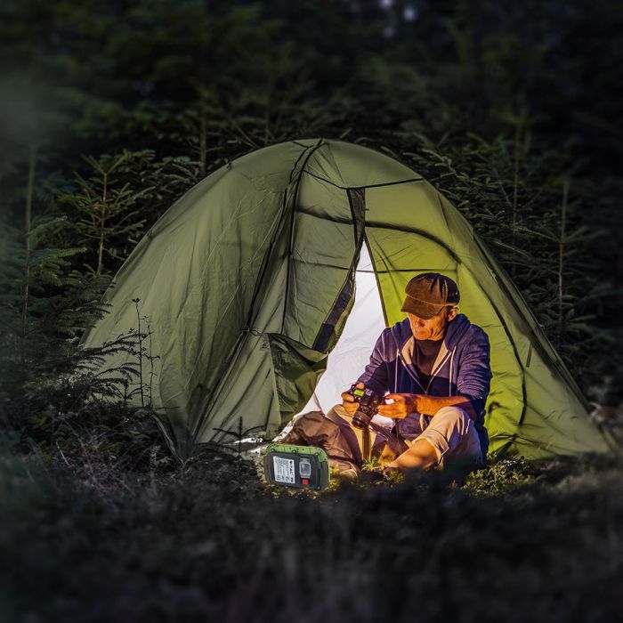 Proyector LED recargable V-TAC - Samsung - IP44 - Verde + Negro - 10W - 700 Lumens - 4000K-extra-2.webp