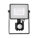 Proyector LED giratorio V-TAC - Samsung - Sensor PIR - Impermeable IP65 - Negro - 30W - 2400 Lúmenes - 3000K-extra-3.webp