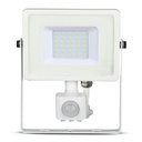 Proyector LED giratorio V-TAC - Samsung - Sensor PIR - Impermeable IP65 - Blanco - 30W - 2400 Lúmenes - 3000K-extra-4.webp