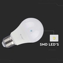 Bombilla LED V-TAC GLS - Samsung - Soporte E27 - IP20 - Blanca - 10.5W - 1055 Lumens - 3000K-extra-4.webp