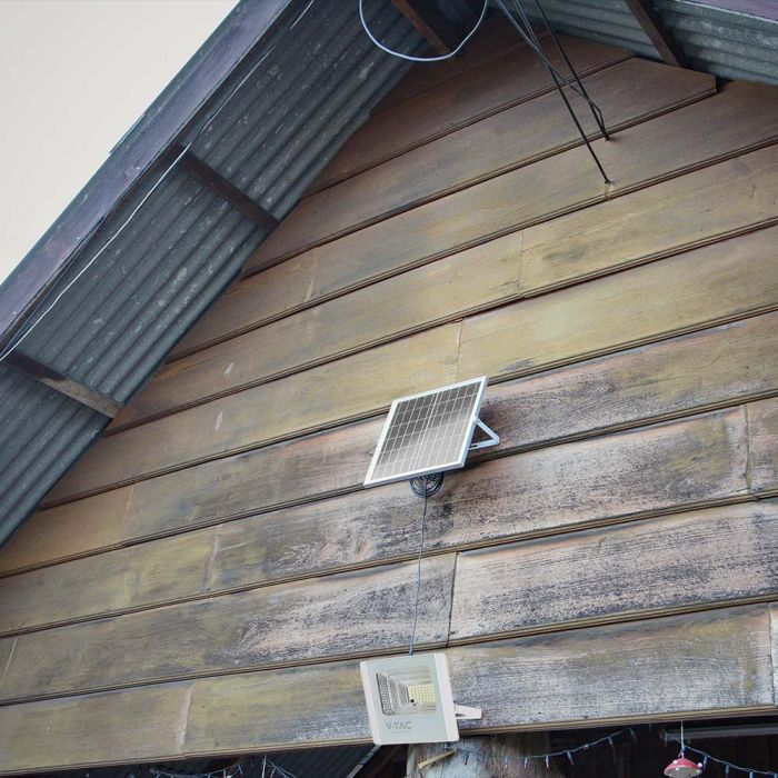 Proyector Solar V-TAC - IP65 Estanco - Blanco - 16W - 1050 Lumens - 4000K-extra-3.webp