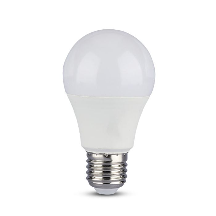 Bombilla LED V-TAC GLS - Soporte E27 - Blister - IP20 - Blanca - 9W - 806 Lumens - 6400K - Pack de 2-extra-1.webp