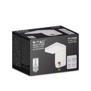 Aplique LED Giratorio V-TAC - Sensor PIR - Impermeable IP65 - Blanco - 17W - 2580 Lumens - 4000K-extra-3.webp