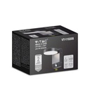 Aplique LED Giratorio V-TAC - Sensor PIR - Impermeable IP65 - Negro -17W - 2520 Lumens - 4000K-extra-3.webp