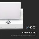 Aplique LED Giratorio V-TAC - Sensor PIR - Impermeable IP65 - Blanco - 17W - 2520 Lumens - 3000K-extra-8.webp