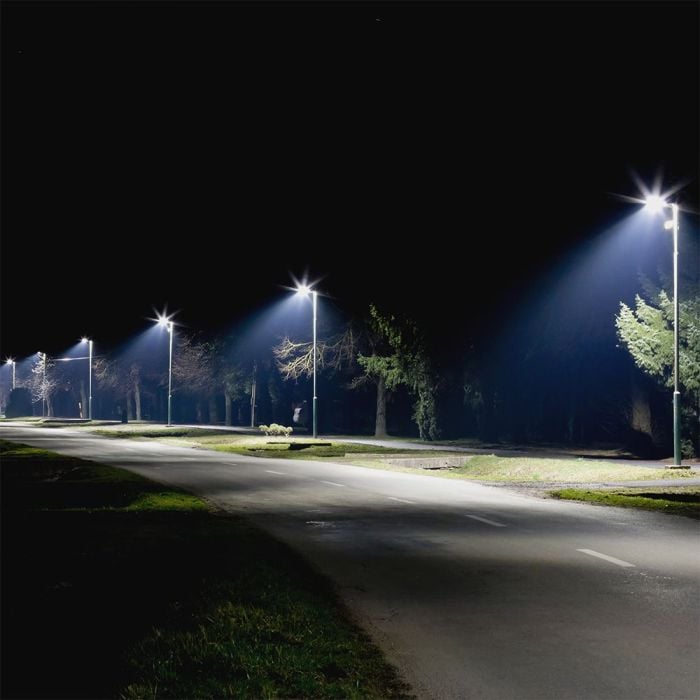 V-TAC LED Farola - Samsung - 115 Lumens - IP65 Impermeable - Gris - 30W - 3000 Lumens - 4000K-extra-1.webp