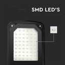 V-TAC LED Slim Farola - IP65 Impermeable - Negro - 50W- 4270 Lumens - 6500K-extra-5.webp