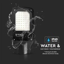 V-TAC LED Slim Farola - IP65 Waterproof - Negro - 30W - 2510 Lumens - 4000K-extra-6.webp