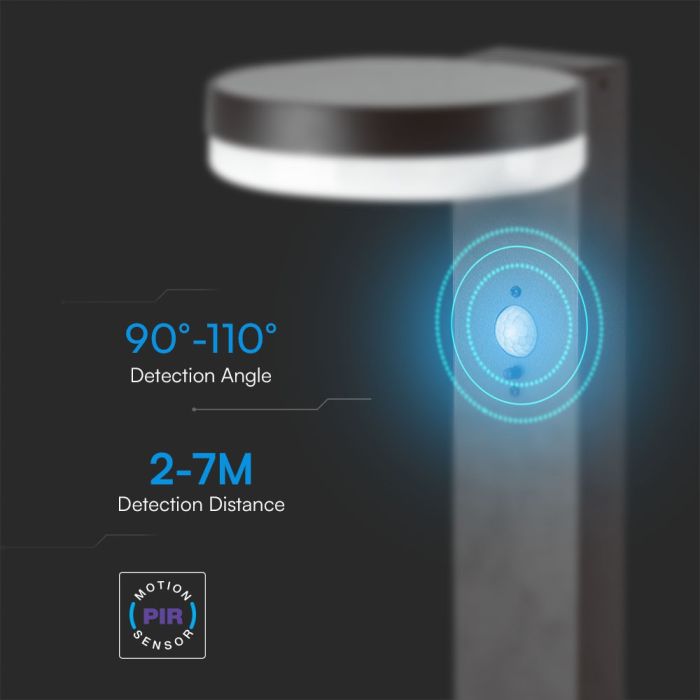 Pilona Solar V-TAC - IP54 - 5.5W- 220 Lumens - 3000K-extra-5.webp