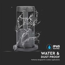 Luz LED para Bolardo - IP65 Impermeable - Negro- 10W - 1000 Lumens - 3000K - 25CM-extra-7.webp