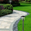 V-TAC Iluminación exterior - Lámpara de poste - Soporte E27 - IP44 - Negro-extra-2.webp