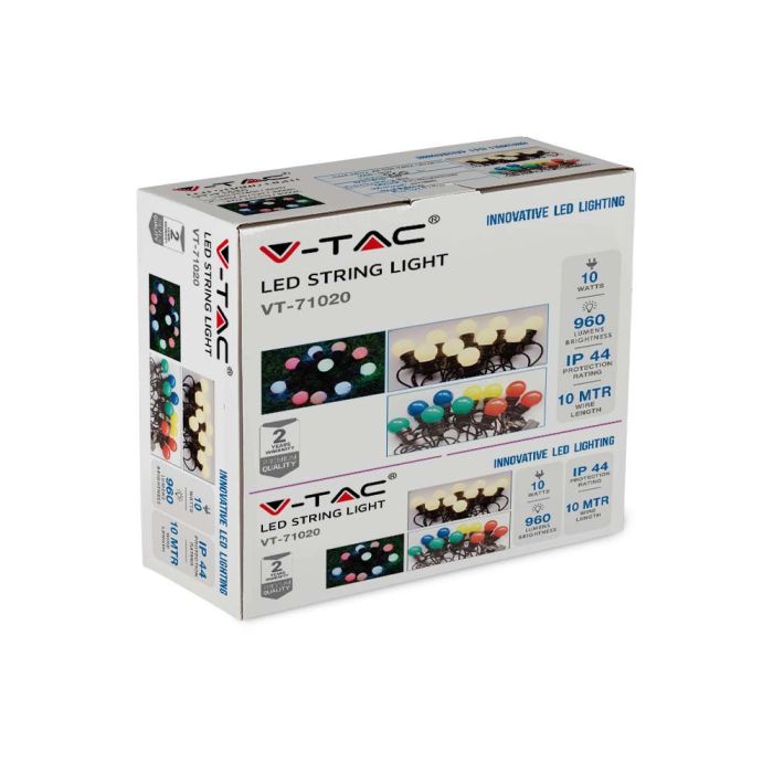 Guirnalda LED V-TAC - Bombilla LED - DC:24V - IP44 - 0.5W - 960 Lumens - 3000K-extra-2.webp