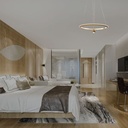 V-TAC Lámpara de techo de diseño - IP20 - Brush Gold - 45W- 5500 Lumens - 3000K-extra-2.webp