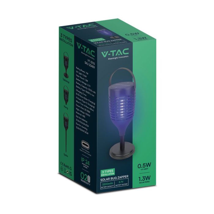 Mata Insectos - Solar Bug Zapper - IP24-extra-11.webp