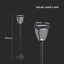 V-TAC Lámpara Solar para Césped - IP65 Impermeable - Negro Mate - 2W - 110 Lumens - 3000K + 6000K - Negro Mate-extra-4.webp