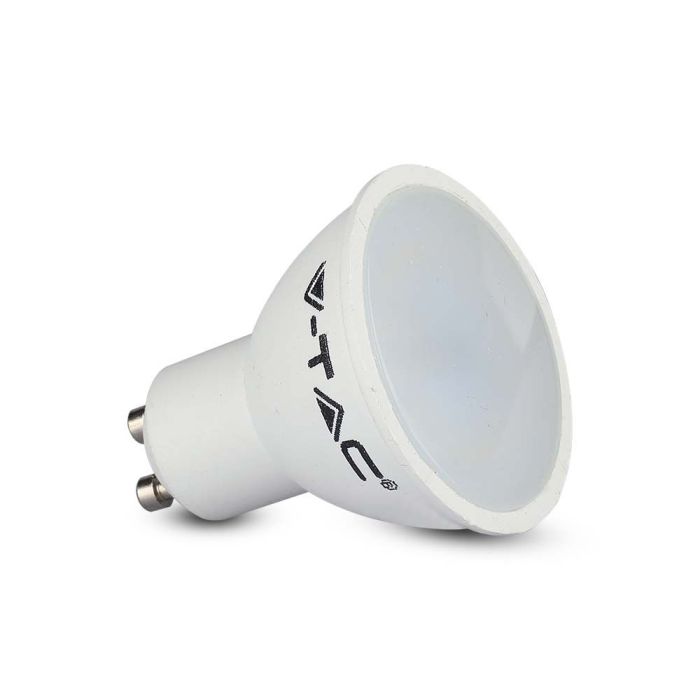 Dicróica LED V-TAC - GU10 - Lente 110° - IP20 - Blanco Lechoso - 4.5W - 400 Lúmenes - 6500K-extra-3.webp