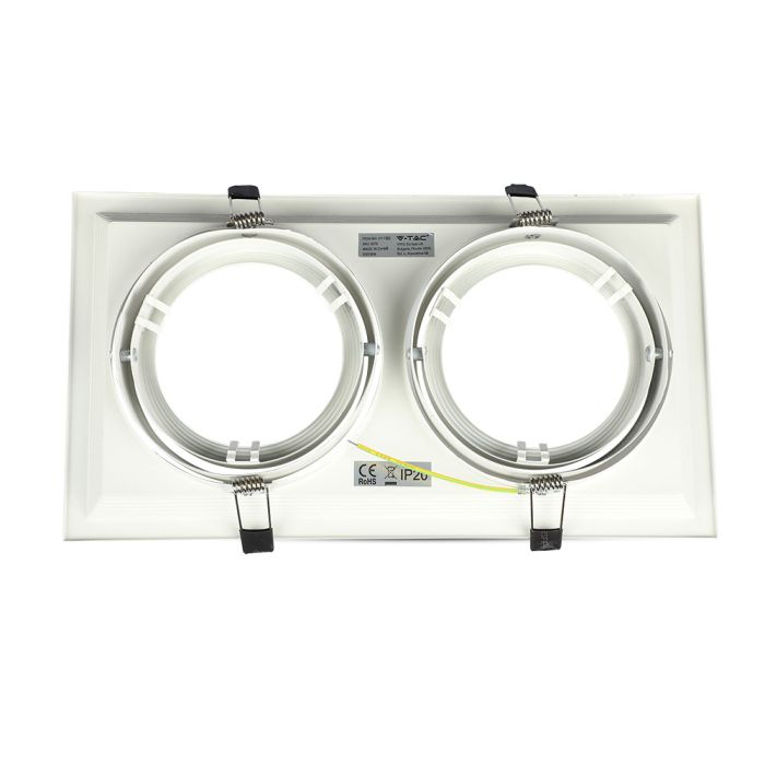 V-TAC LED Aro - Accesorios AR111 - IP20 - Blanco-extra-9.webp