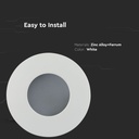 V-TAC LED Aro redondo - Accesorios de superficie - GU10 - IP20 - Blanco-extra-4.webp