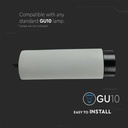 V-TAC Aro de yeso - Accesorios suspendidos - GU10 - IP20 - Metal + Gun Black-extra-5.webp