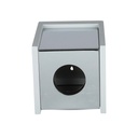 V-TAC Aro de yeso / hormigón cuadrado LED - Accesorios de Superficie - GU10 - IP20 - Gris + Cromo-extra-8.webp