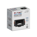 V-TAC Aro cuadrado LED - Empotrable - GU10 - IP20 - Negro-extra-5.webp