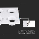 V-TAC LED Dicroica - Empotrable - GU10 - Blanco-extra-5.webp