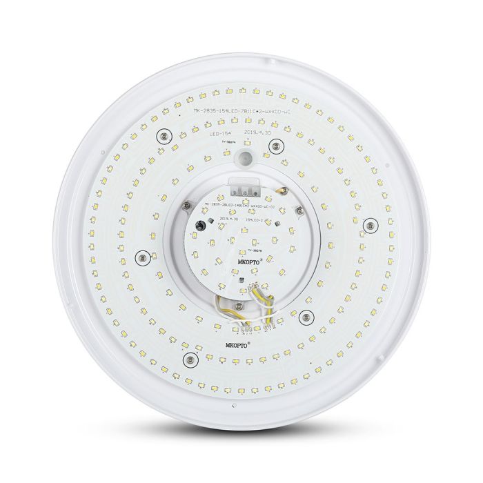 V-TAC LED Plafón de LED - IP20 - Blanco - 40W - 2800 Lúmenes - 3 en 1-extra-4.webp
