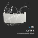 V-TAC Aplique LED Semi Ovalado - Bridgelux - Blanco - IP65 Estanco - 5W - 630 Lumens - 3000K-extra-8.webp