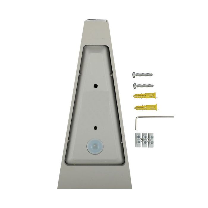 Aplique Triangular LED V-TAC - Impermeable IP65 - Gris - 4W - 450 Lumens - 3000K-extra-4.webp