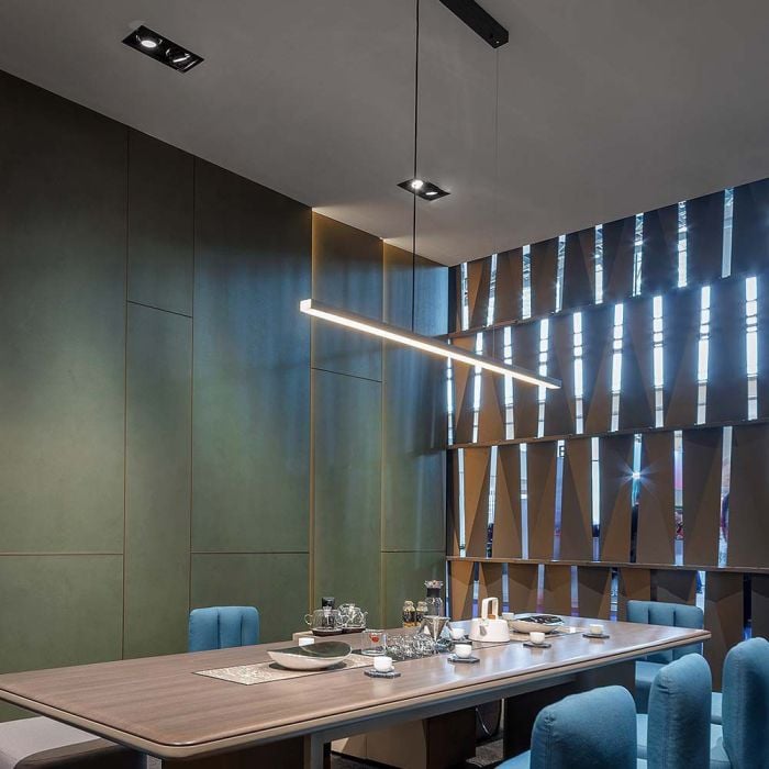 V-TAC LED Luz Lineal de Superficie - IP20 - Negro - 40W - 4300 Lumens - 6500K-extra-2.webp