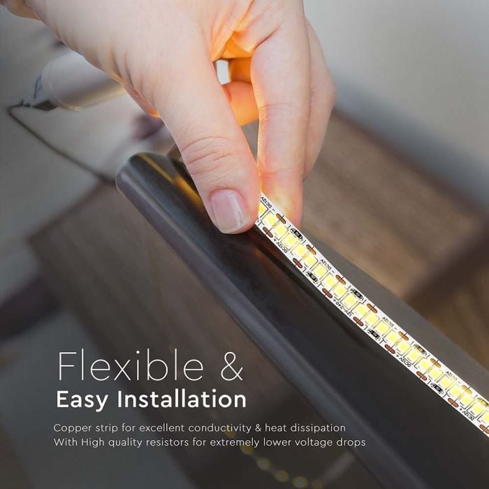 Tira de luz LED V-TAC - IP20 - 3000K - Precio/1m (5m Rollo)-extra-7.webp