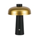V-TAC Lámpara de Sobremesa Recargable - IP20 - Pintada - Oro + Negro - 3W - 200 Lumens - 3IN1-extra-1.webp