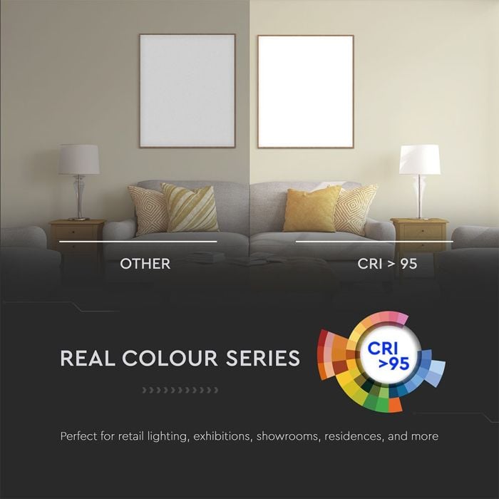 V-TAC LED Foco de carril - IP20 - Negro - 15W- 1350 Lumens - 6400K-extra-4.webp