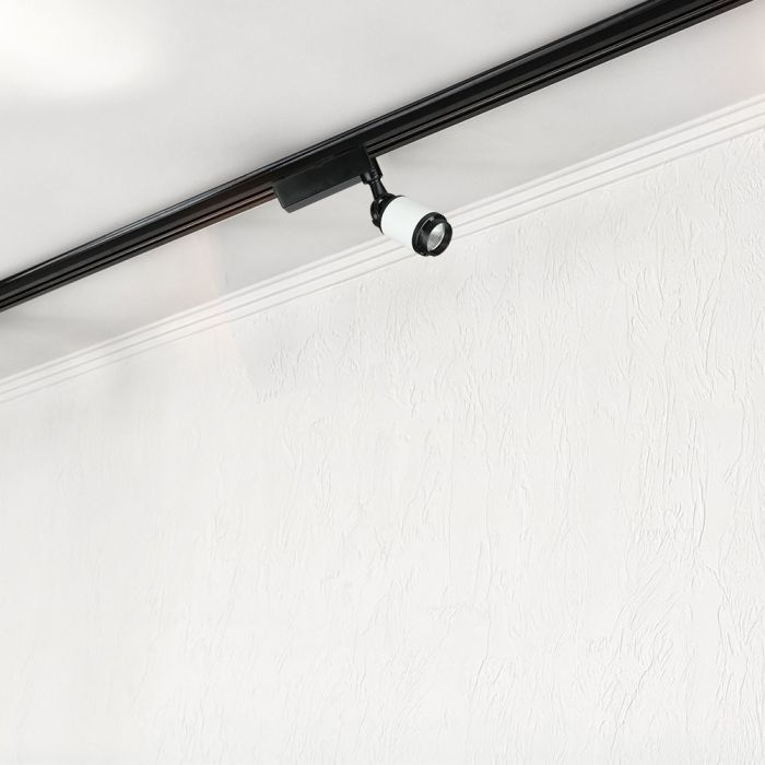 V-TAC LED Foco de carril - IP20 - Negro + Blanco - 25W- 2100 Lumens - 6000K-extra-1.webp