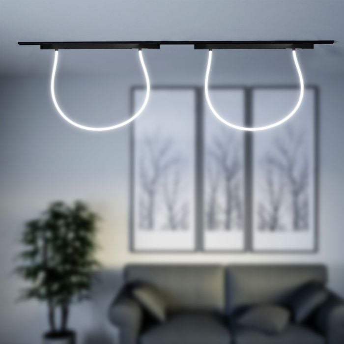 V-TAC LED Magnetic Foco de carril - IP20 - Negro - 23W - 2760 Lumens - 3000K-extra-1.webp