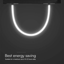 V-TAC LED Magnetic Foco de carril - IP20 - Negro - 11W- 1320 Lumens - 4500K-extra-5.webp