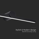 V-TAC LED Luz Espejo Pared - IP65 Impermeable - Negro - 10W - 1530 Lumens - 3000K-extra-3.webp