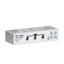 Aplique LED V-TAC - Cabezal triple - IP20 - Negro - 15W - 1620 Lumens - 3000K-extra-3.webp