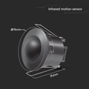 V-TAC PIR Sensores de Movimiento de Techo - (MAX: 500W LED) - IP20 - Negro-extra-2.webp