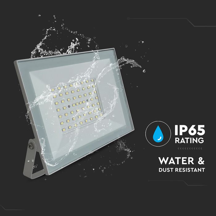 Proyector LED V-TAC - Serie E - Impermeable IP65 - Blanco - 50W - 4700 Lúmenes - 6500K-extra-5.webp