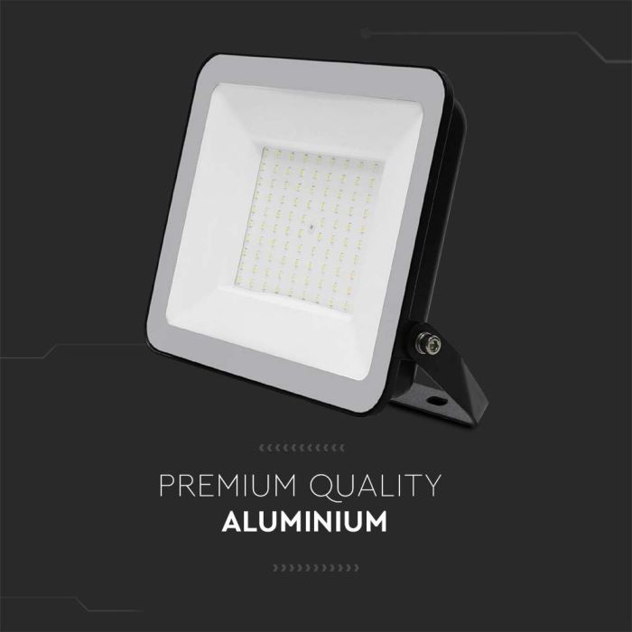Proyector LED V-TAC - Samsung - 100lm/w - Impermeable IP65 - Negro - 100W - 10000 Lúmenes - 6500K-extra-8.webp