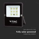 Proyector Solar V-TAC - Impermeable IP65 - Cuerpo Negro - 400 Lumens - 6400K-extra-3.webp