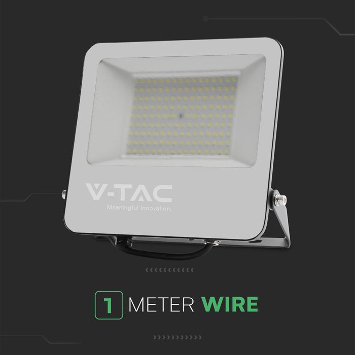 Proyector LED V-TAC - 160lm/w - Impermeable IP65 - Negro - 150W - 24000 Lúmenes - 6500K-extra-9.webp