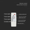 Proyector Solar V-TAC - IP65 Impermeable - Cuerpo Blanco - 2450 Lumens - 6400K-extra-8.webp