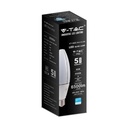 Bombilla LED V-TAC - Samsung - Oliva - Soporte E40 - IP20 - Blanca - 60W - 6500 Lúmenes - 6500K-extra-3.webp
