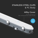 Regleta LED con Sensor - 120lm/w - Samsung - IP65 Waterproof - Milky Cover - 36W - 4320 Lumens - 6500K - 120CM-extra-6.webp