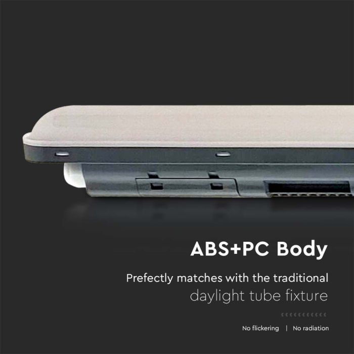 LED Pantalla estanca - Serie X - IP65 - Blanco - 48W - 5760 Lumens - 6500K - 150CM-extra-7.webp