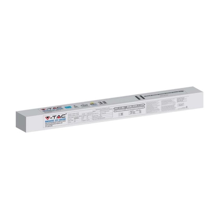 Pantalla Estanca LED V-TAC - Samsung - IP65 - Cubierta lechosa - 36W - 4320 Lumens - 4000K - 120CM-extra-5.webp