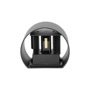 Aplique LED Redondo V-TAC - Bridgelux - IP65 Estanco - Negro - 5W - 700 Lumens - 3000K-extra-4.webp