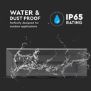 Luz LED para escalones V-TAC - Impermeable IP65 - Negra - 3 vatios - 110 lúmenes - 3000K-extra-4.webp